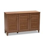 PALMA Cabinet Shoe Rack Brown - Image 2